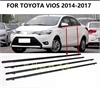 Nẹp chân kính cánh cửa trước ngoài phải Toyota Vios 2014